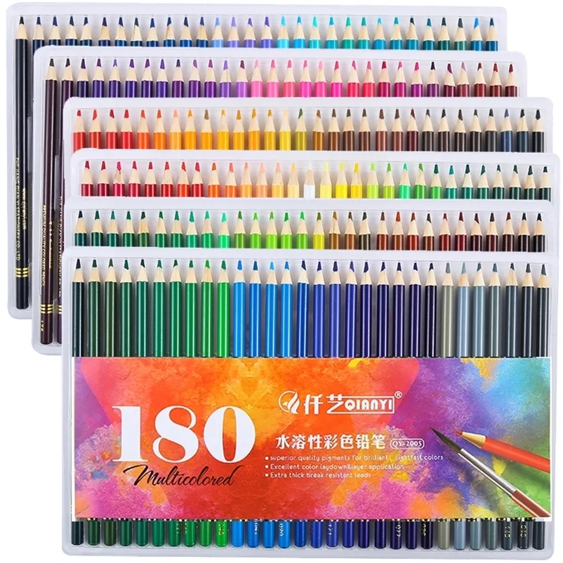 180 Oil Soluble Water Prismacolor Kindergarten Pencils For Art