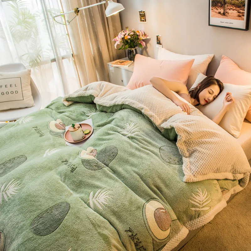Soft avocado blanket hotsell