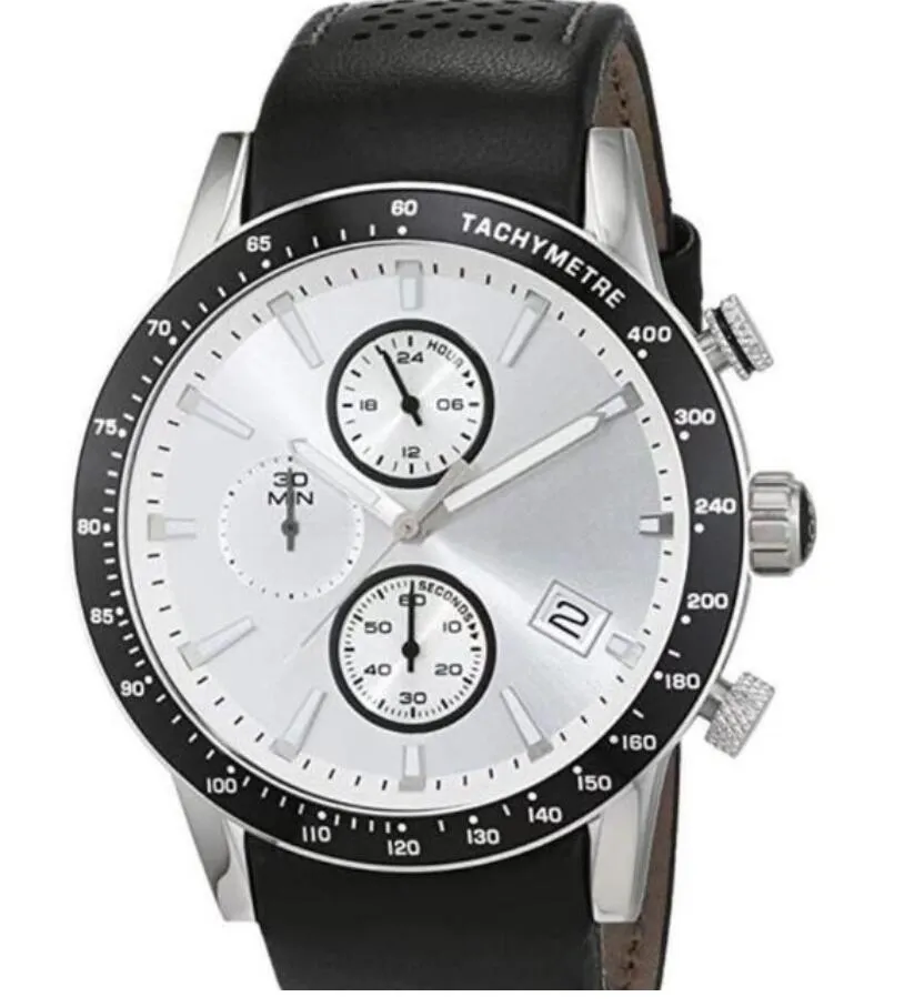Ny modell Quartz Watch Analog Chronograph Militär Dykning 1513625 Se 10m Vattentät Armbandsur Mens 1513403 med låda