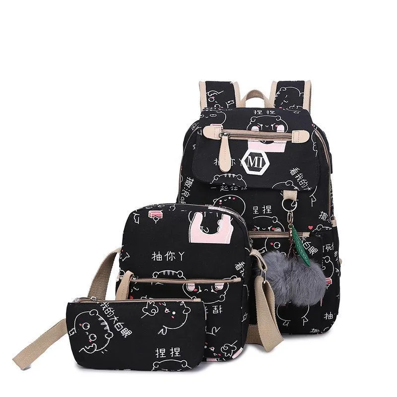 Kindergarten-Rucksack Panda-Design – Klein, Süß & Wasserabweisend