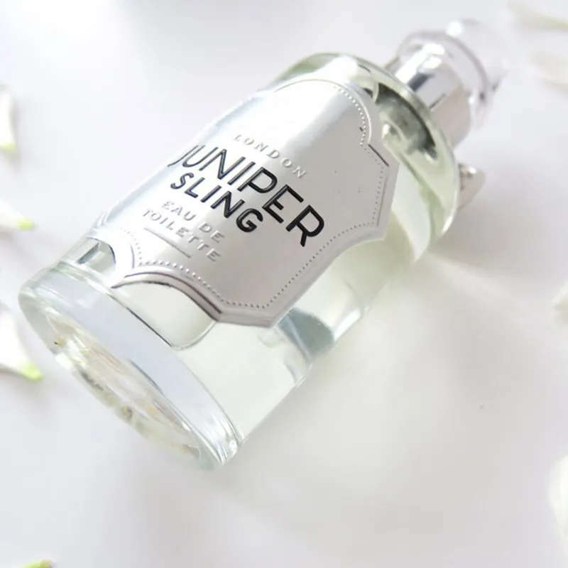 New Arrival Samochód Odświeżacz Perfume Juniper Sling EDT 100ml Mężczyźni Kobiety Neutralne perfumy Zapach Długotrwały Dobry Zapach Kolonia Spray Szybki statek