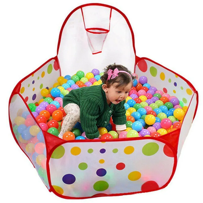 2020 Newest Educational Pool Hot Portable Toddler Kids Child Ball Pit Pool Play Tent for Baby Indoor And Outdoor Game Toy LJ200923