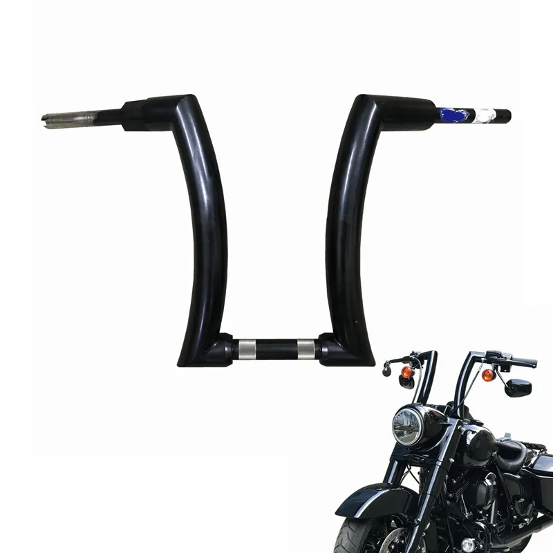 Motorcycle 14" Bar Handlebars 2 inches For Dyna Softail Fat Boy Bob Breakout Slim Deluxe Touring