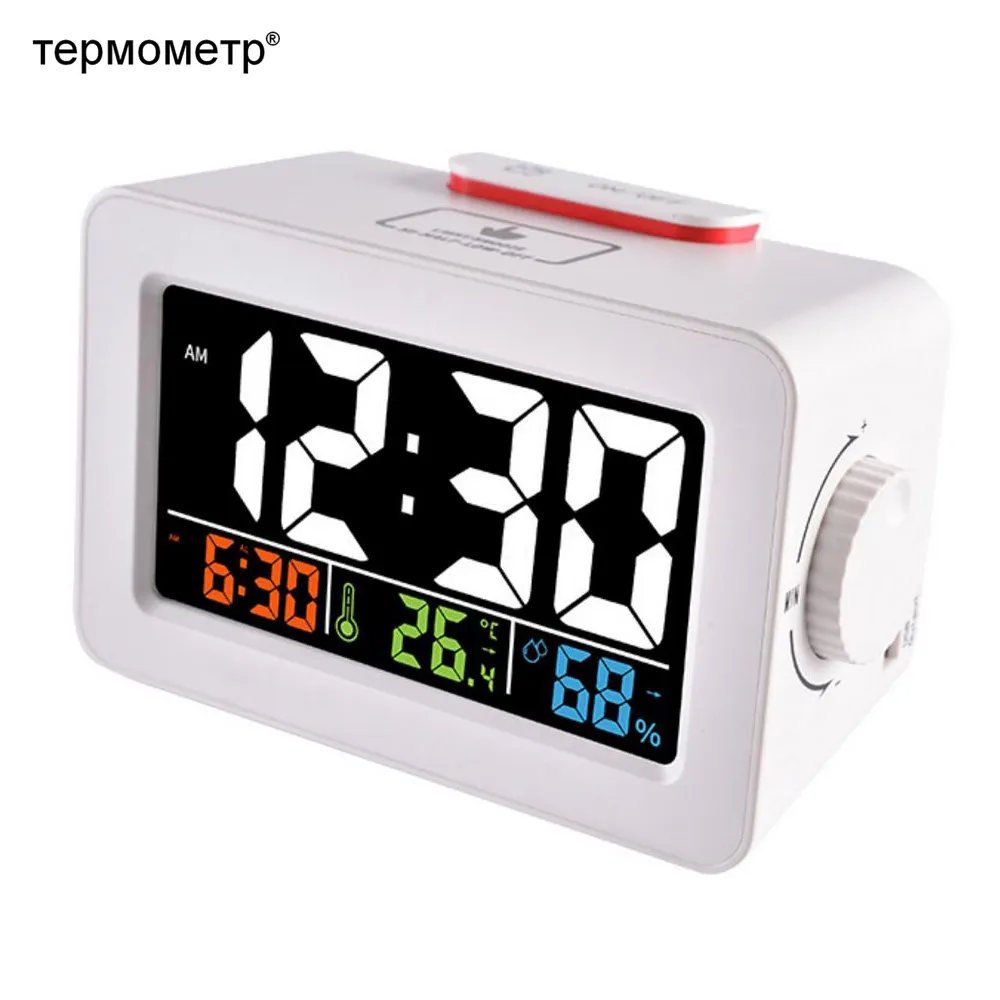 Idea Regalo Sveglia Da Comodino Sveglia Digitale Con Termometro Igrometro  Umidità Temperatura Orologio Da Tavolo Orologio Da Tavolo Caricatore Del  Telefono LJ200827 Da 24,12 €