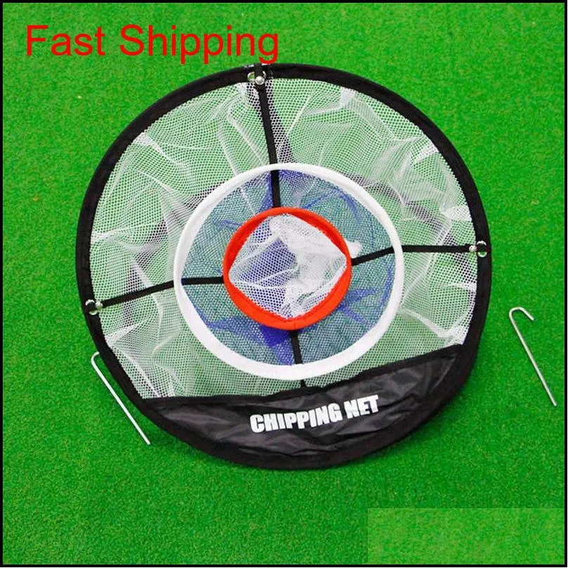 Golf Up Indoor Outdoor Chipping Pitching Cages Mats Practice Easy Net Golf Training Aids Metal + Net H7Lof A3Rg1 N1Ujc Cxpkj Mwzjd 6Ci 0Mvdz