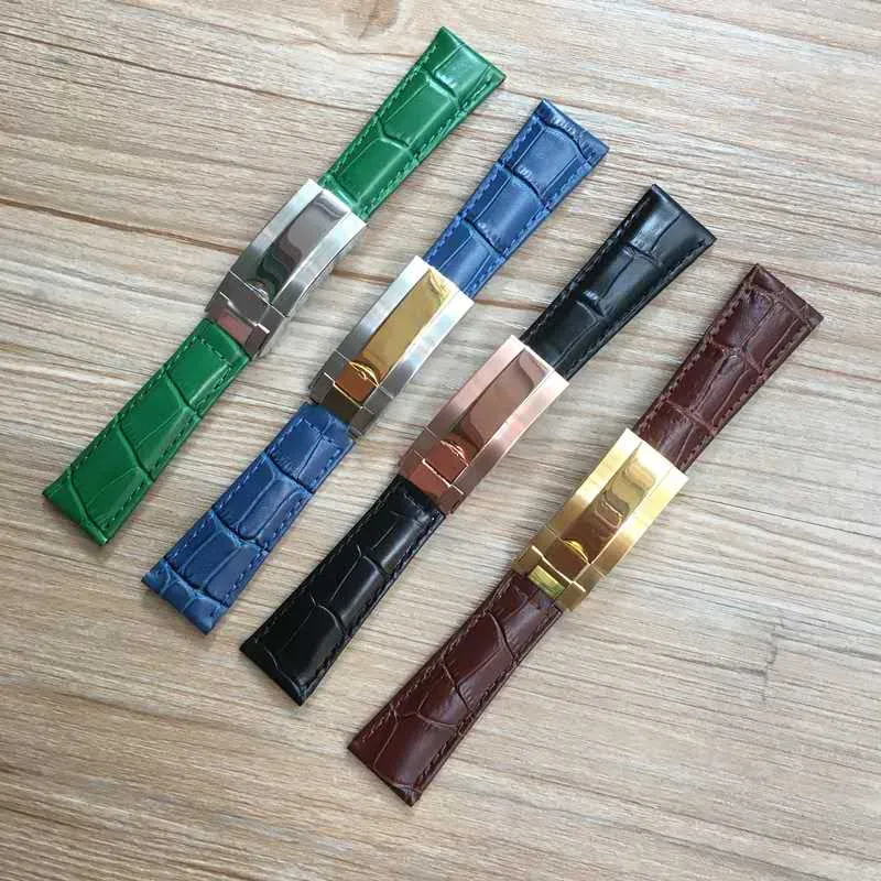 Rolex clearance genuine leather