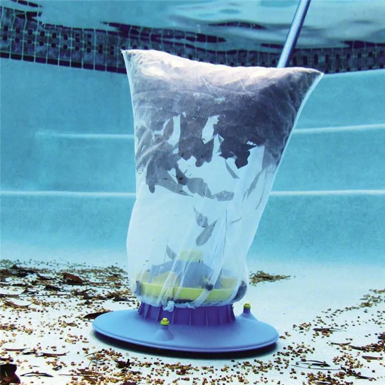 Outil de nettoyage de piscine Mini aspirateur de piscine Objets flottants Outils de nettoyage Tête d'aspiration de piscine Kit de filet de nettoyage Fourniture de jardin