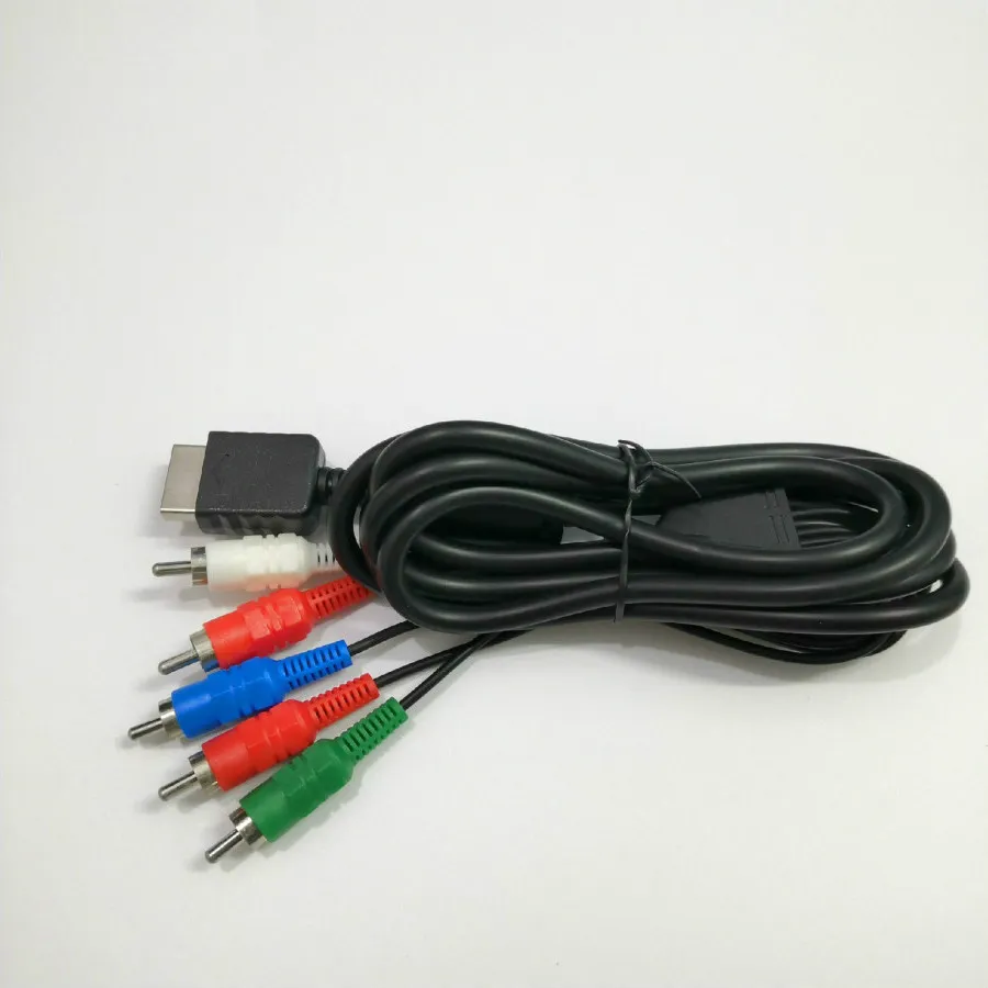 Câble Audio et vidéo à composants multiples AV de 1.8M, cordon d'alimentation pour Sony PlayStation PS2 PS3 Slim, adaptateur de jeu