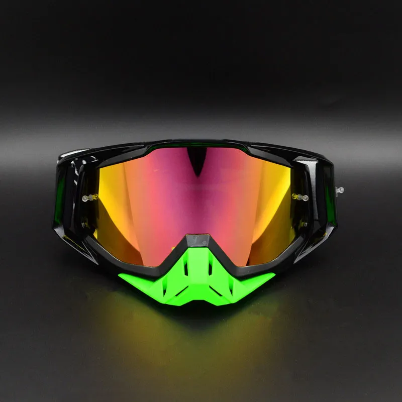 Brand Ski Goggles Mountain Motocross Goggles Profesjonalne anty mgły podwójne soczewki Uv400 mem Women Battlegrounds Okulary z obudową