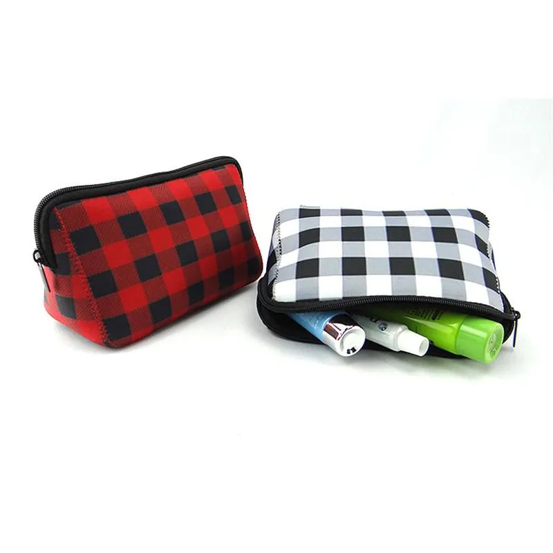 12 Styles Neoprene Travel Cosmetic Bag Makeup Case Women Zipper Make Up Handbag Organizer Storage Toiletry Wash Bag LX0550