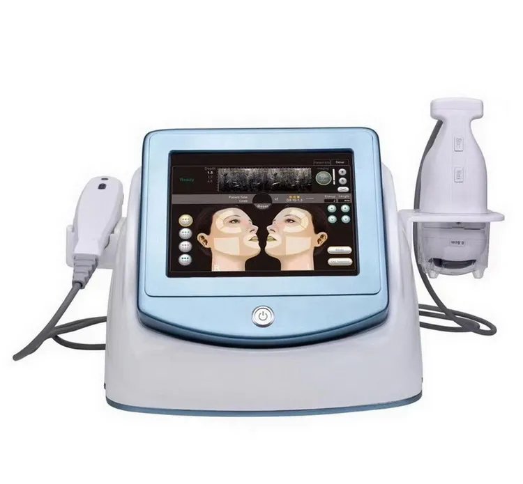 2 in 1 HIFU Liposonic Face Lift Lichaam Slanke Hoge Intensiteit Gerichte Echografie HIFU-cartridges 1,5 mm 3mm 4,5 mm Liposonic Cartridges 8mm 13mm