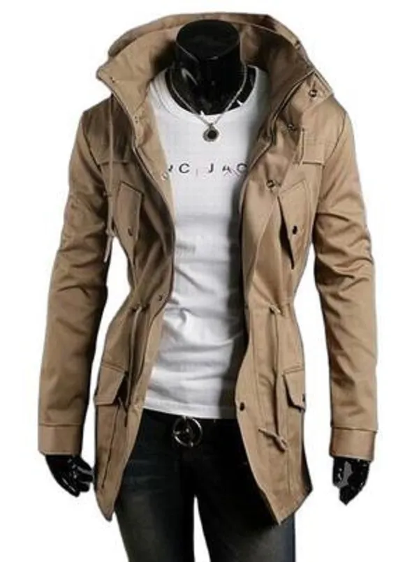 Printemps hommes vestes manteau caractéristiques bras zipper designer manteaux homme marque plus taille luxe bomber veste coupe-vent hiver Outwear pour hommes