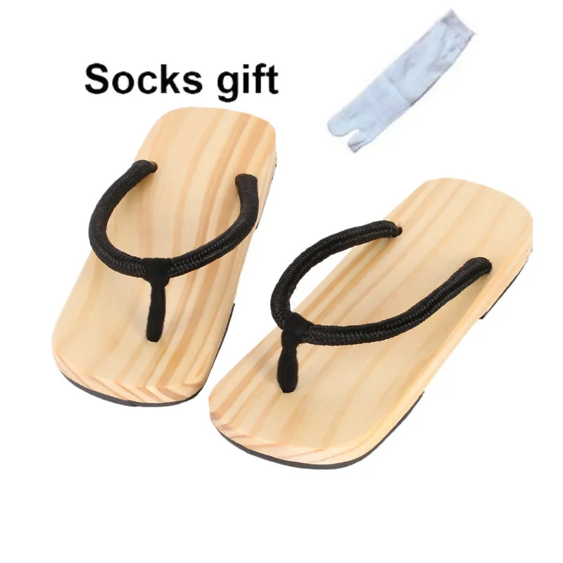 Japanische Geta Holzclogs Mit Tabi Socken - Traditionelle Sandalen Für Cosplay