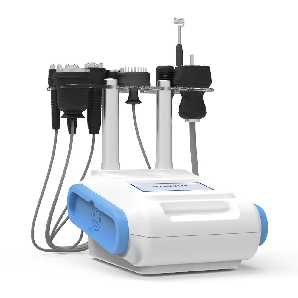 9 in 1キャビテーション真空RFコールドハンマースキン締め付け機械本体整形装置を細くする無線周波数