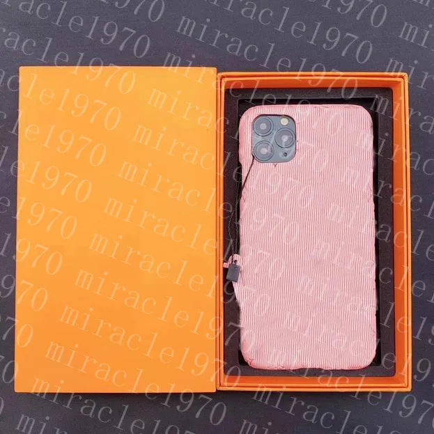 Fashion Designer Phone Case Luxo IPhone abranger os casos Casual de marca para mais 7 8 7P 8P X XS MAX XR 11 SE2020 Pro Com Box l 20062806CE