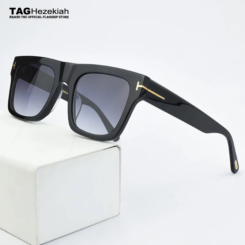 Luxury brand Transparent sunglasses women 2021 vintage sunglasses men UV400 retro Progressive sun glasses for women TF5634-B 220216