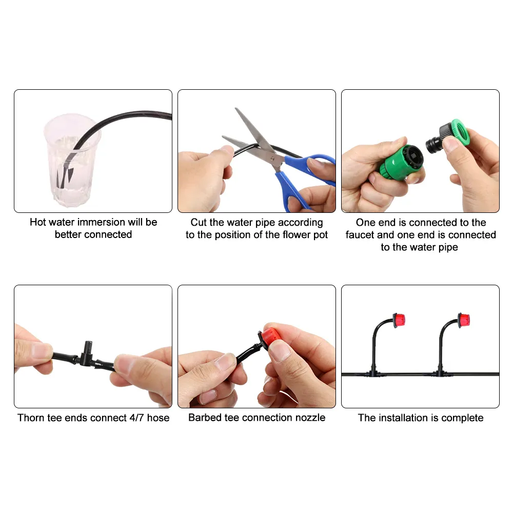 40M DIY Drip Irrigation System Automatic Garden... From Xue10, $39.38 ...
