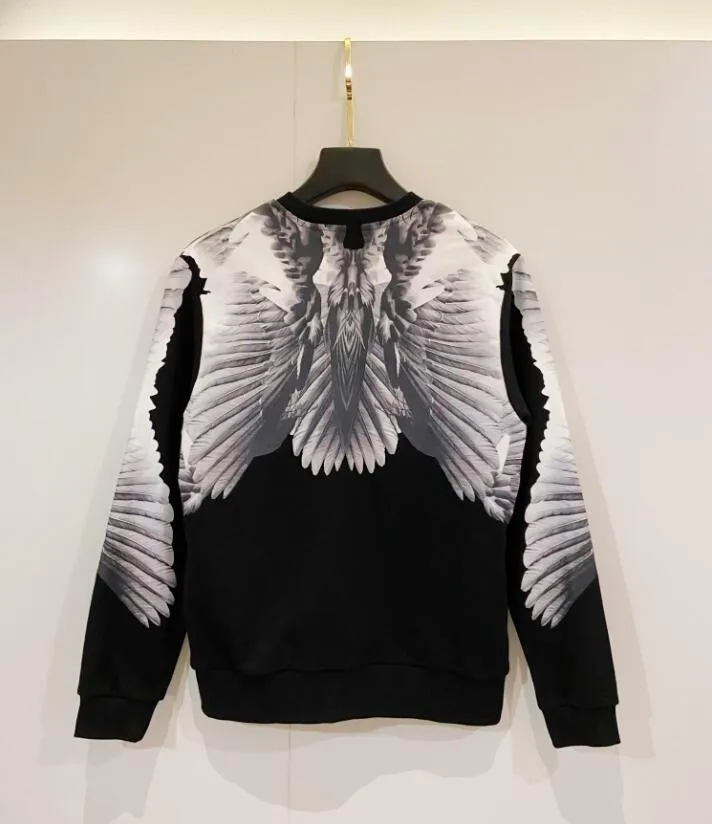 20SS France latest spring summer sweater fashion Angel wings Jogging hoodies men women casual cotton Baseball shirt hoodie 05183U