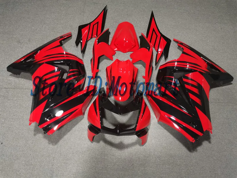 Fairing kit for KAWASAKI Ninja ZX250R ZX 250R 2008 2012 EX250 08 09 10 11 12 WES03 red black Fairings set