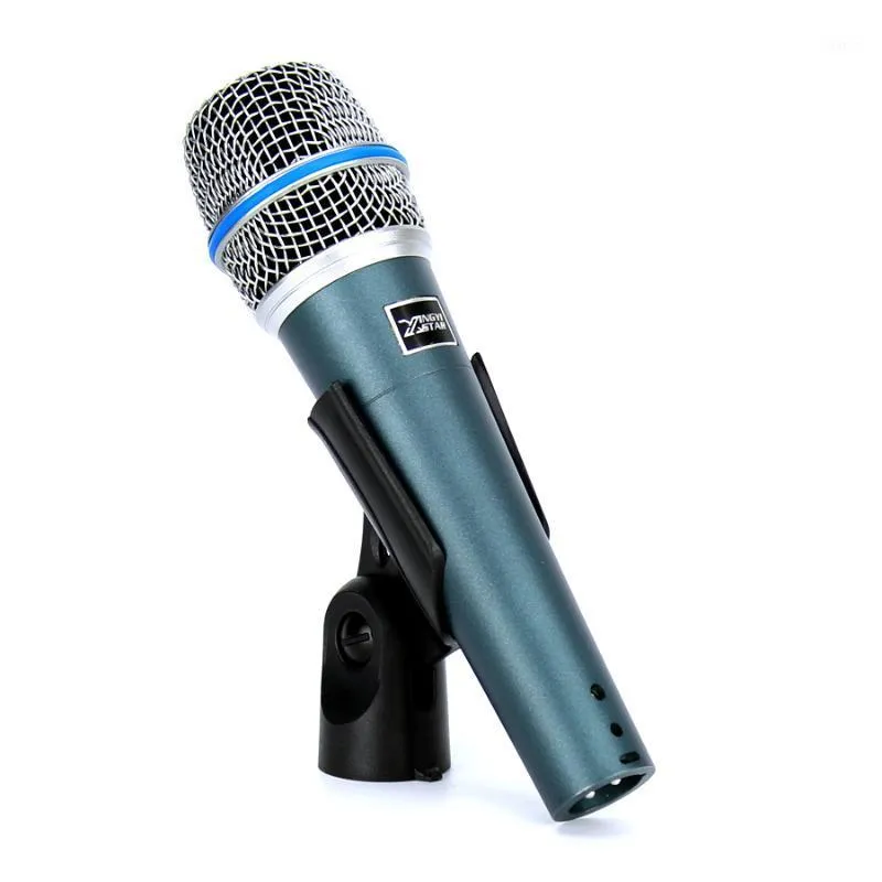 Wired Microphone Professional Handheld Dynamic MIC för beta 57 En videoinspelning av ljudblandare Karaoke Microfone Microfono1microphones Microphon