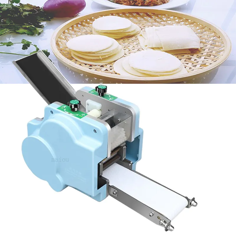 New small round square dumpling packaging machine Spring roll dumpling packaging machine wonton bread baking wheat packaging machine