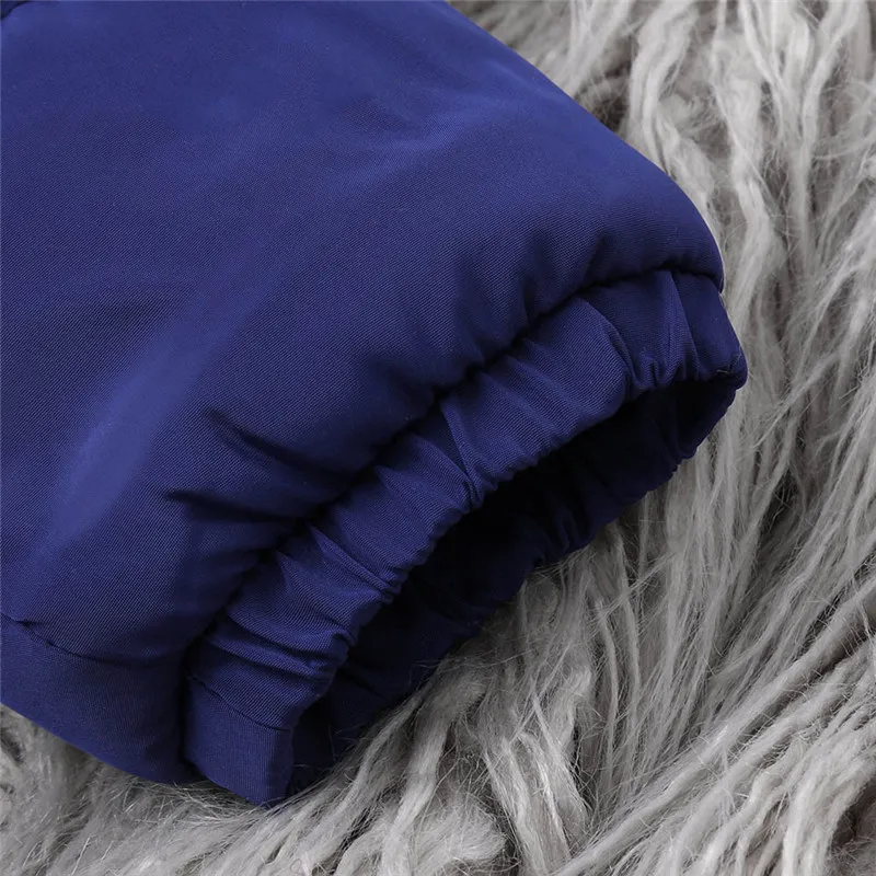Kids Baby Toddler Boy Girl Warm Faux Fur Hooded Winter Jacket Coat Outerwear #3J24 (8)