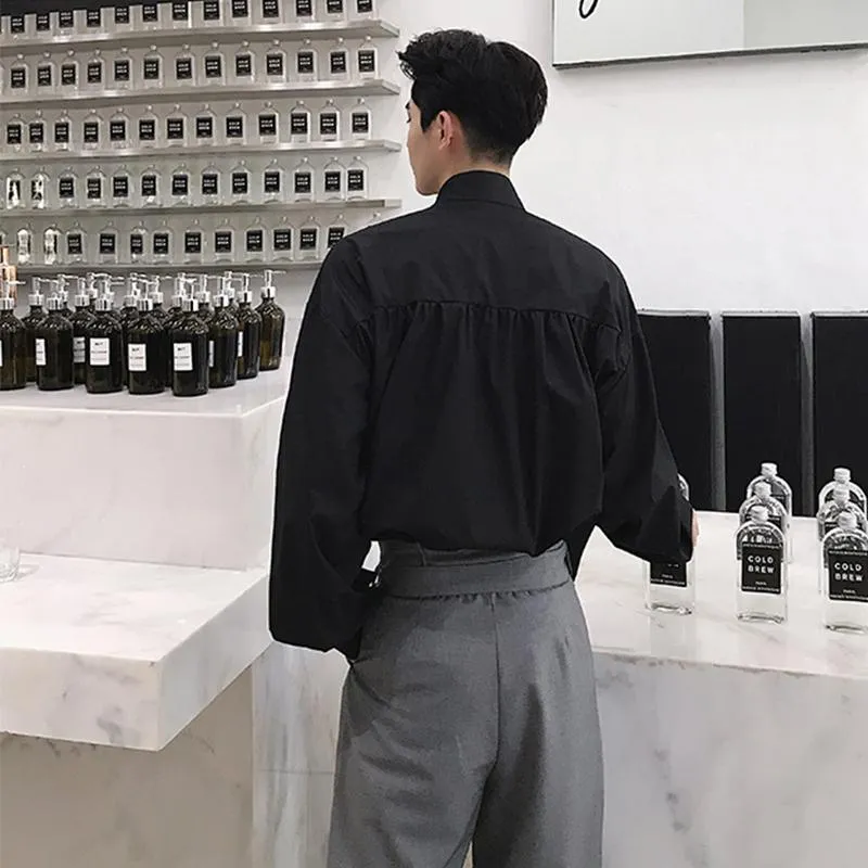 Mens Fashionable Men In Bow Ties Casual Shirt With Long Mens Fashionable Men In Bow Ties Casual Shirt With Long