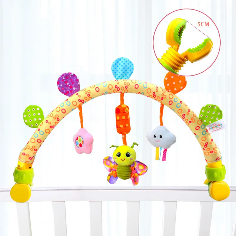 Soft Baby Mobile With Cute Rattle Toys For Infants Hanging Bed