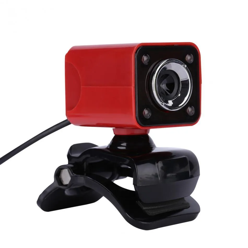 VBESTLIFE A862 Webcam à vision nocturne 12.0M Pixels CMOS USB caméra Web vidéo numérique HD Microphone intégré rotation 360 degrés 9