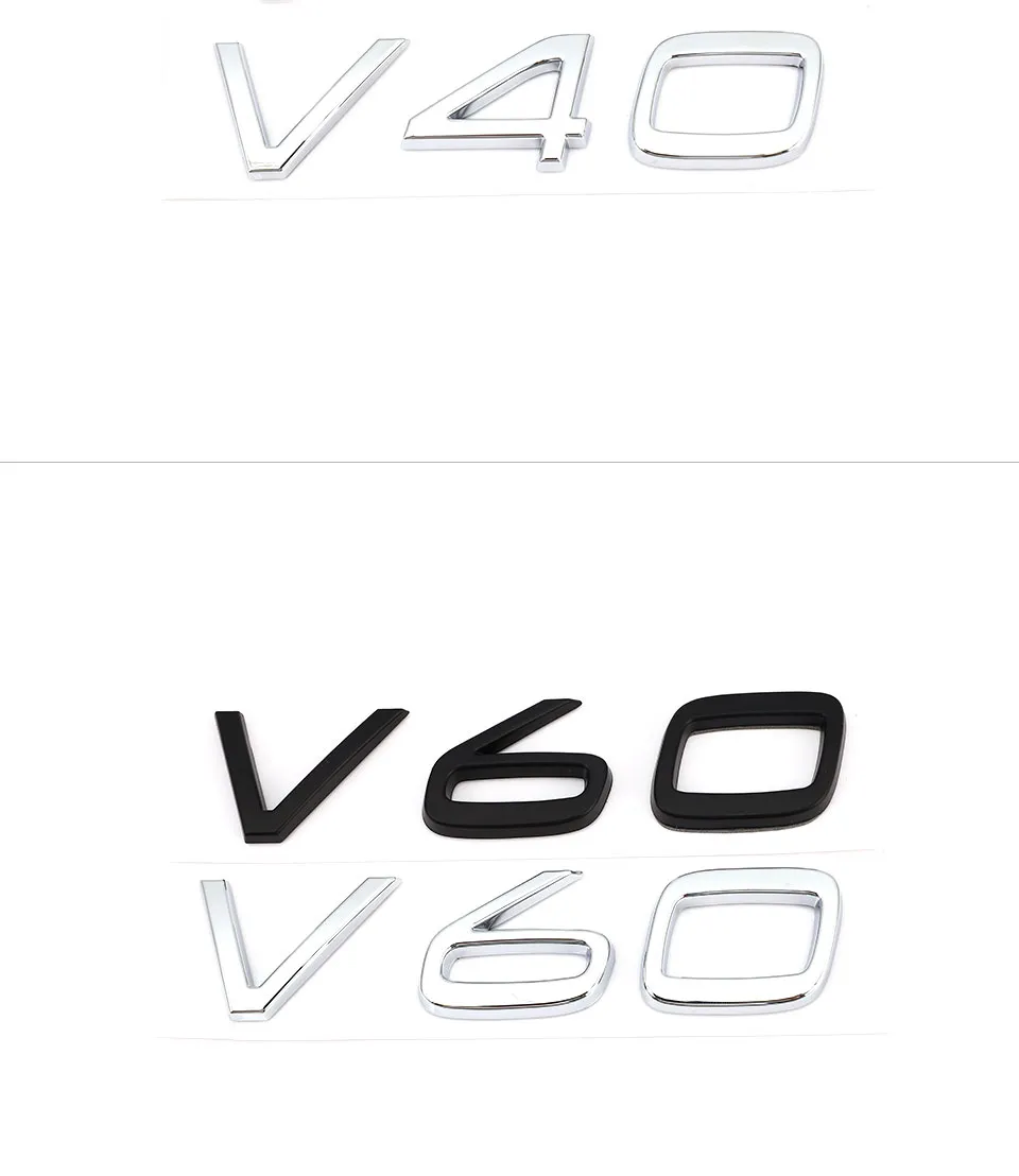 3D AWD T3 T5 T6 T8 Logo Emblem Abzeichen Für Den VOLVO C30 V40 V60 S40 S60  XC60 XC90 XC40 S80 S90 S80L S60L Auto Stying2662 Von 14,09 €