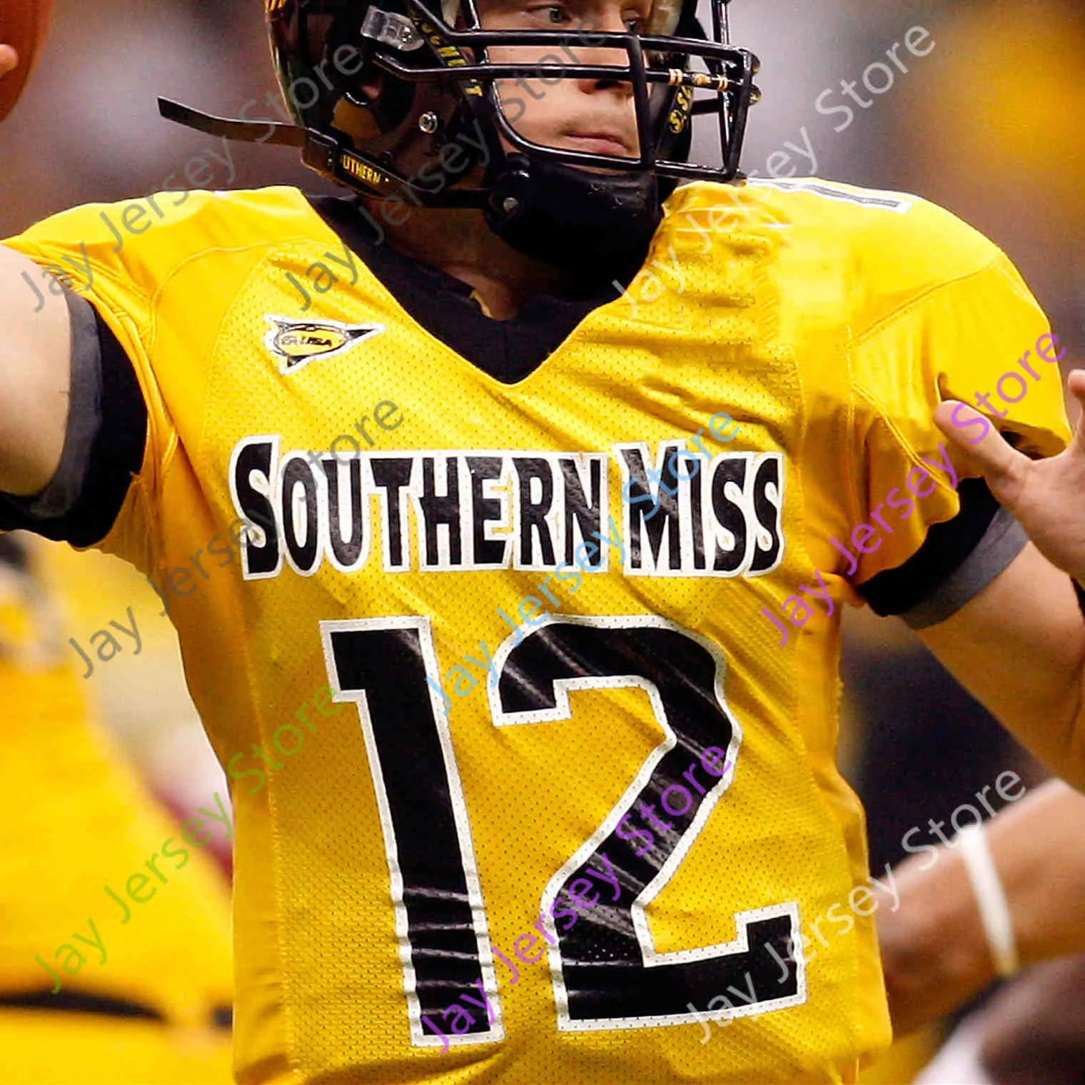 Southern Miss Golden Eagles Football Jersey Official 2024 NCAA College Football Team Jerseys Jack Abraham Kevin Perkins DeMichael Harris Quez Watkins Jones Whittington Turner Thomas From Moss stitched...