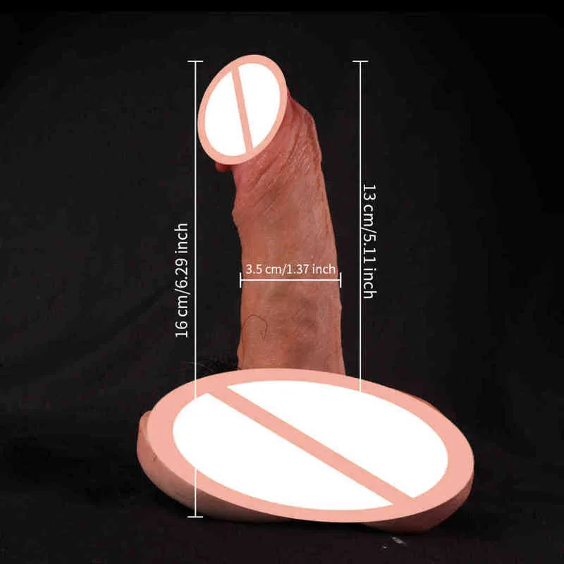 NXY Dildo Pene realistico Peli pubici Dildo per donne Strumento di masturbazione femminile Lesbiche Super Big Dick Macchina erotica per adulti Giocattoli del sesso anale 0121