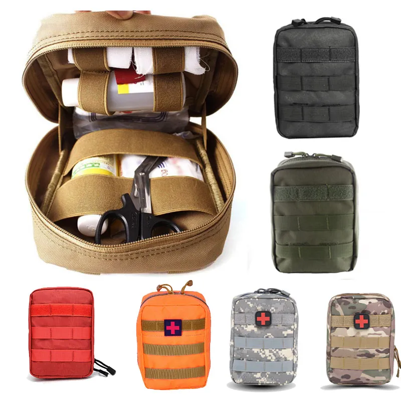 Outdoor Sports Tactical Molle Backpack Bag Mag Magazine Holder Molle Pack Medical Pouch No11-720
