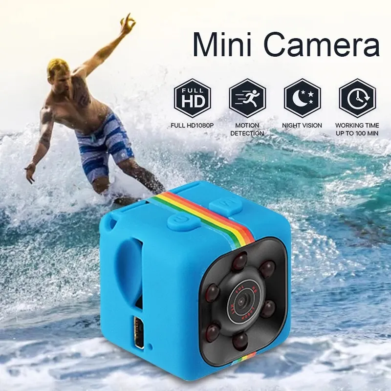 Home Security SQ11 Mini caméra HD 1080P Capteur Night Vision Caméscope Motion DVR Micro Caméra Sports DV Video Petite caméra à l'intérieur de l'extérieur
