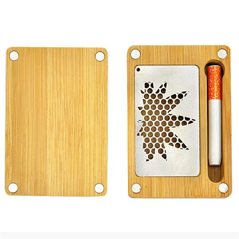 カードのたばこミルの竹タバコのトレイのパイプが付いている新しい創造的なタバコのコンソールを設定