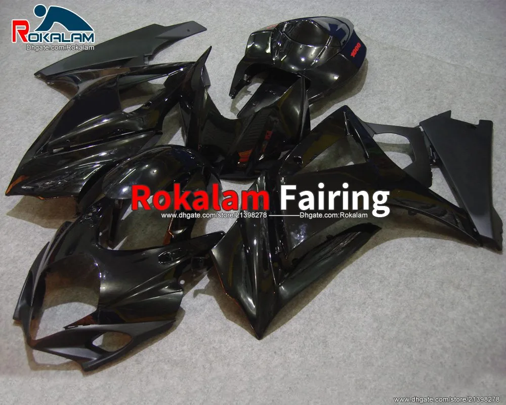 Gloss Black Moto For Suzuki Body Kit Hull GSXR1000 K7 GSXR 1000 2008