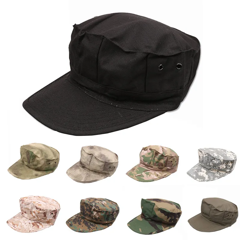 Sporty na świeżym powietrzu Camo Navy Hat Marines Army Polowanie Combat Assault Waseball Cap Tactical Camouflage Cap No07-004