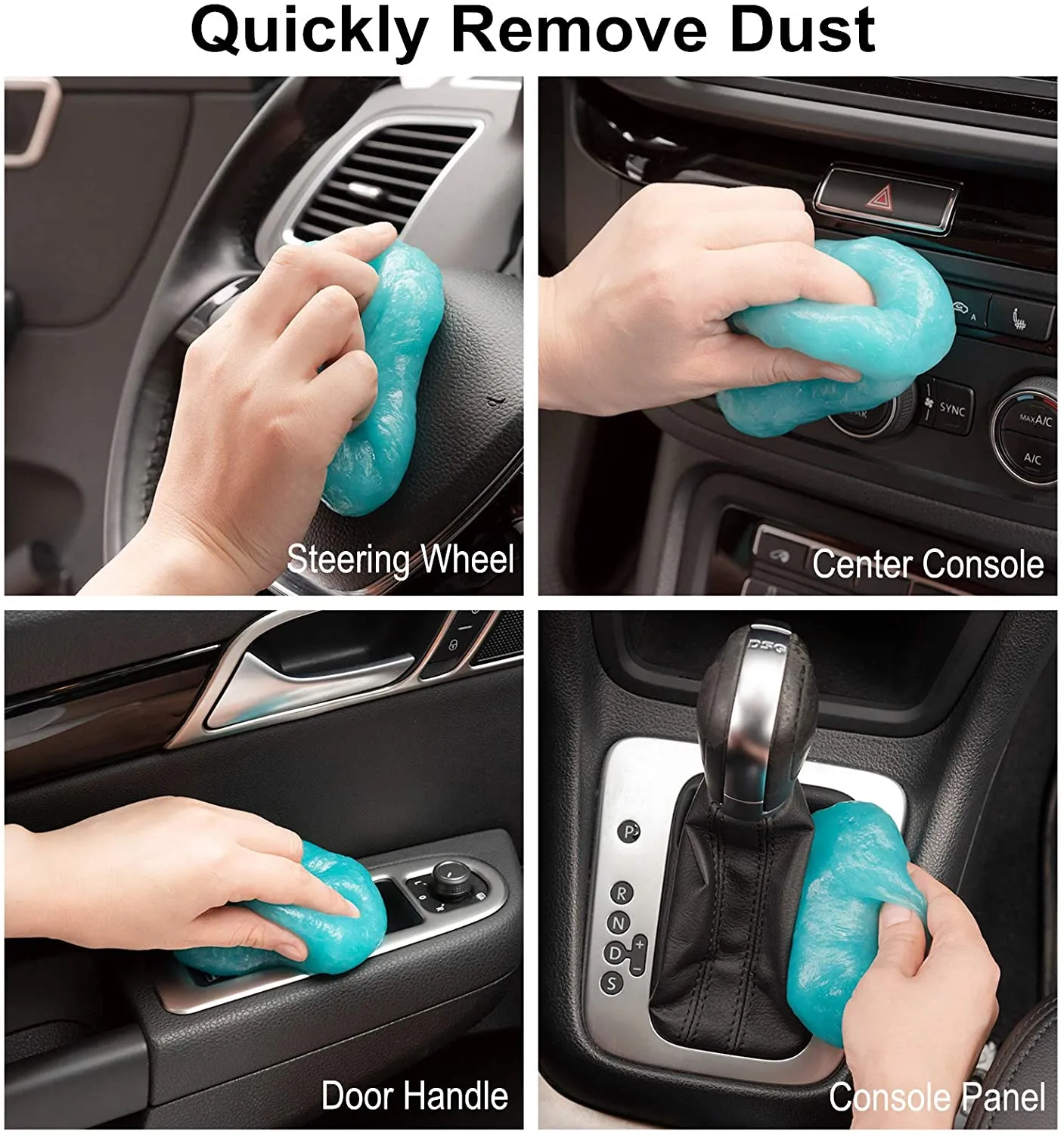 160g Car Cleaning Putty Gel Super Dust Dirt Cleaner Magic Air Vent