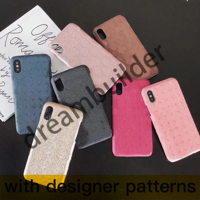 حالات هاتف الموضة لـ iPhone 15 Pro Max 11 13 12 14pro Max 15 14Plus Case 13 Pro Maxxr XS Xsmax Cover Pu Samsung Shell S23P S23P S23U Note 10 20 Ultra with Box