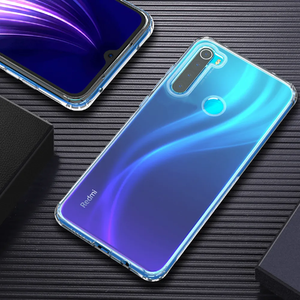 Hüllen für Redmi 6 6A 7 7A 8 8A GO S2 Transparente Silikonhülle für Xiaomi Redmi Note 8 5 6 7 8 Pro Klare weiche TPU-Rückseite