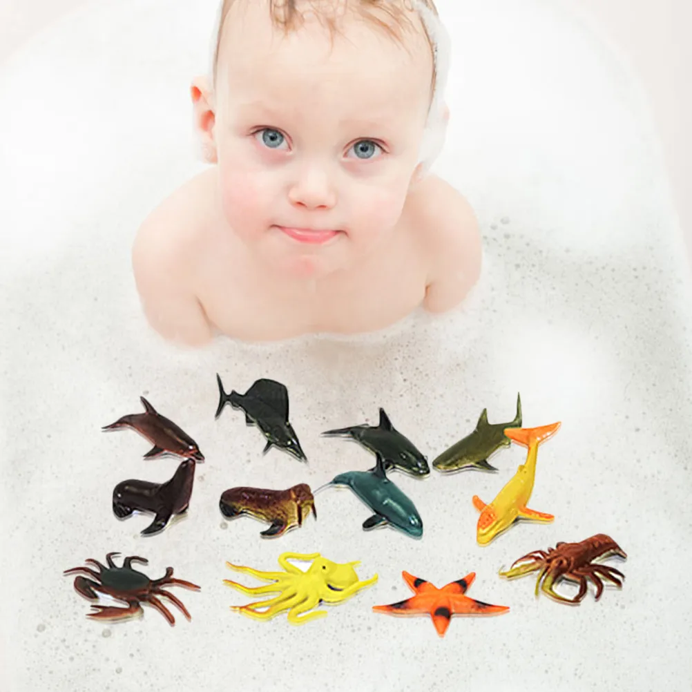 Realistische Meereskreaturen Spielzeug - Walfiguren & Haie Für Kinder | 21cm Lernspielzeug