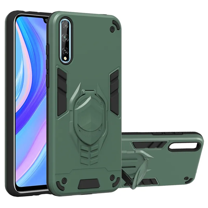 Rugged Armor Case for Huawei P SMART Honor 9S Play 4T Protective Cover Case for Huawei Y8P Y6P Y5P Y7 Prime Phone Cases