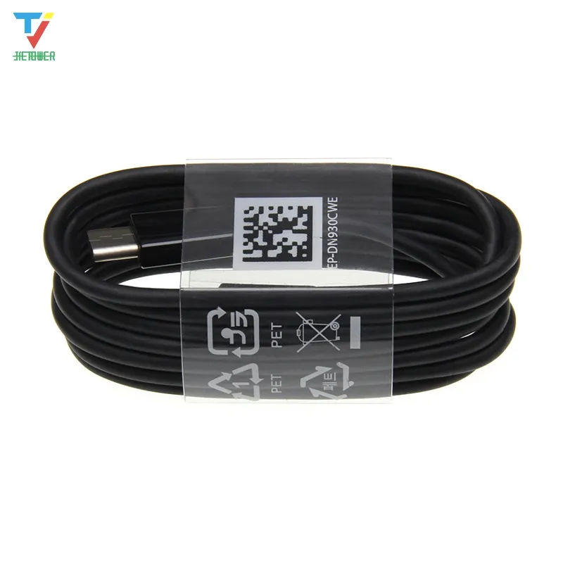 1.2m Type-c Mobile Phone Data Cable USB Charging Cable Fast Charger Data Line for Samsung S8 S10 Plus S10 Note 8 9 100pcs