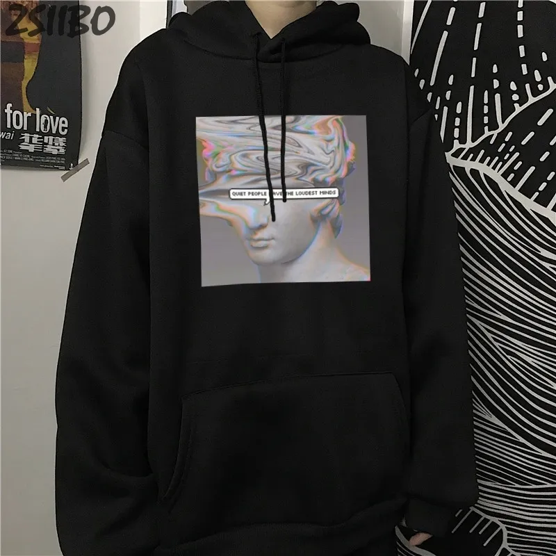 Sudaderas De La Estatua Jersey Unisex Casual David Divertido Impresión Hombre Vaporwave Harajuku Michelangelo Sudadera Sudadera Streetwear Abrigo BFHFG De 15,94 | DHgate