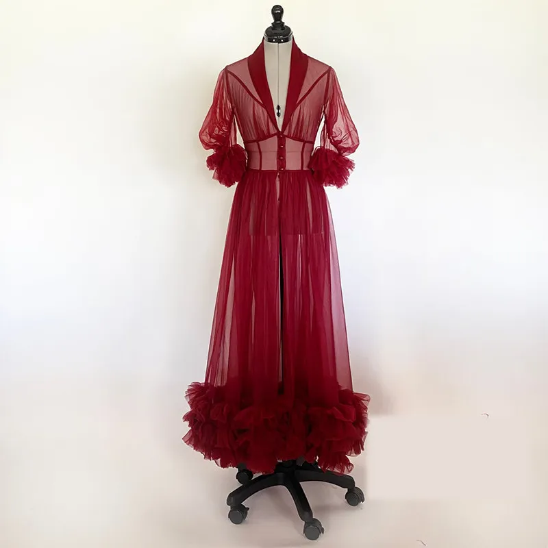 burgundy and navy blue dress Navy blue and burgundy 1920s drop waist linen dress with a boat neck main image 1
