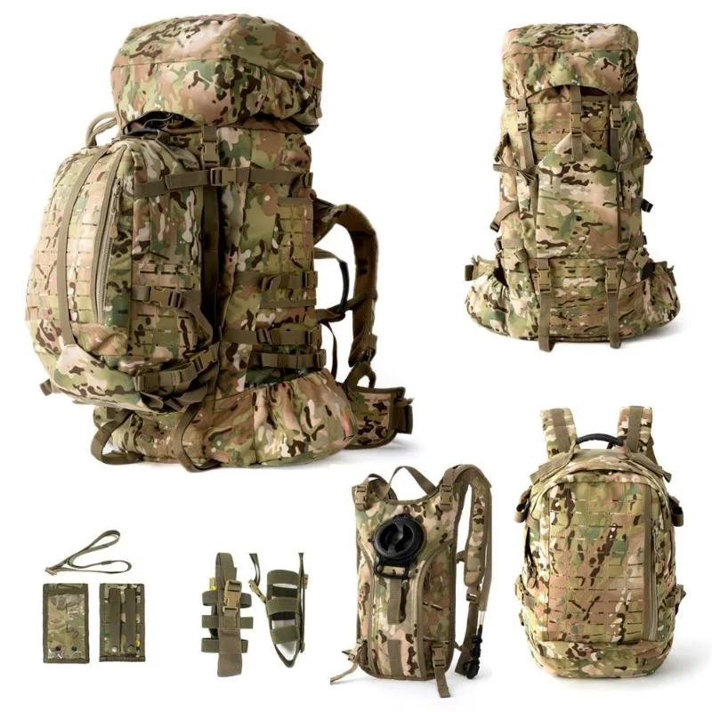 Mochila táctica de camuflaje de combate al aire libre, mochila de  senderismo, mochila de 20 L, Camouflaje, Mochilas de mochila