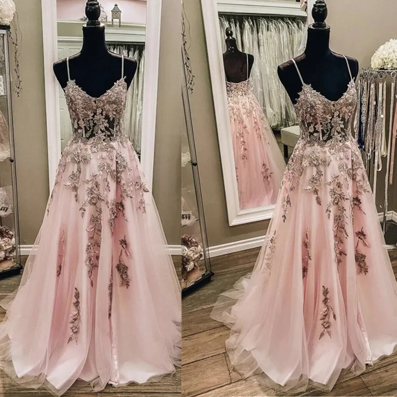 Sexy 2022 Prom Jurken Afrikaanse A Line Illusion Strap V-hals Avondjurk Plus Size Formele Party Pageant Towns