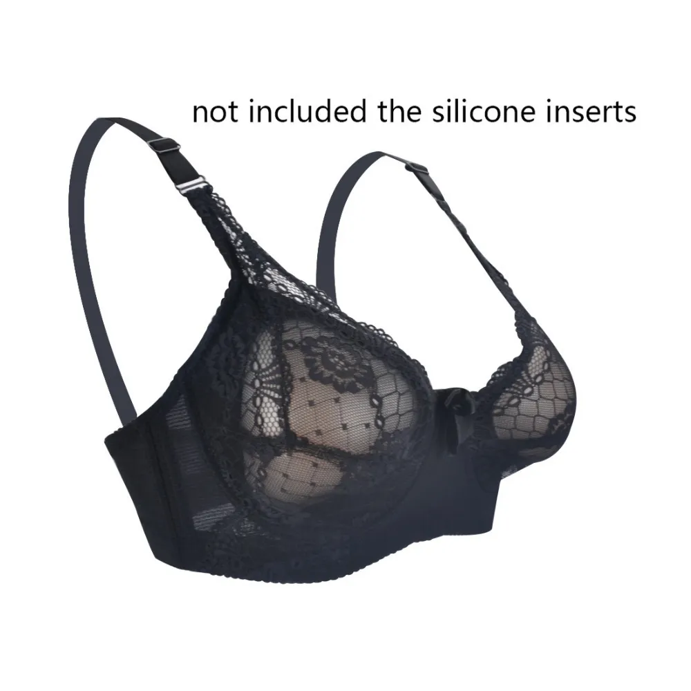 Lace Fake Breast Pocket Bra For Crossdressers And Transgender Cosplay And  Mastectomy Black Lace Underwear From Ivmig, $34.37