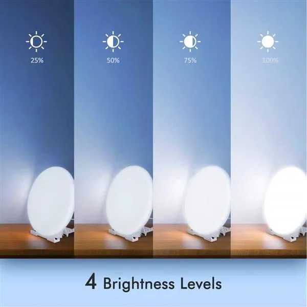 Nuove funzioni di alta qualità Lampada per terapia energetica luminosa Lampada da interno bianca Lampade per illuminazione del materiale superiore Lampada pieghevole