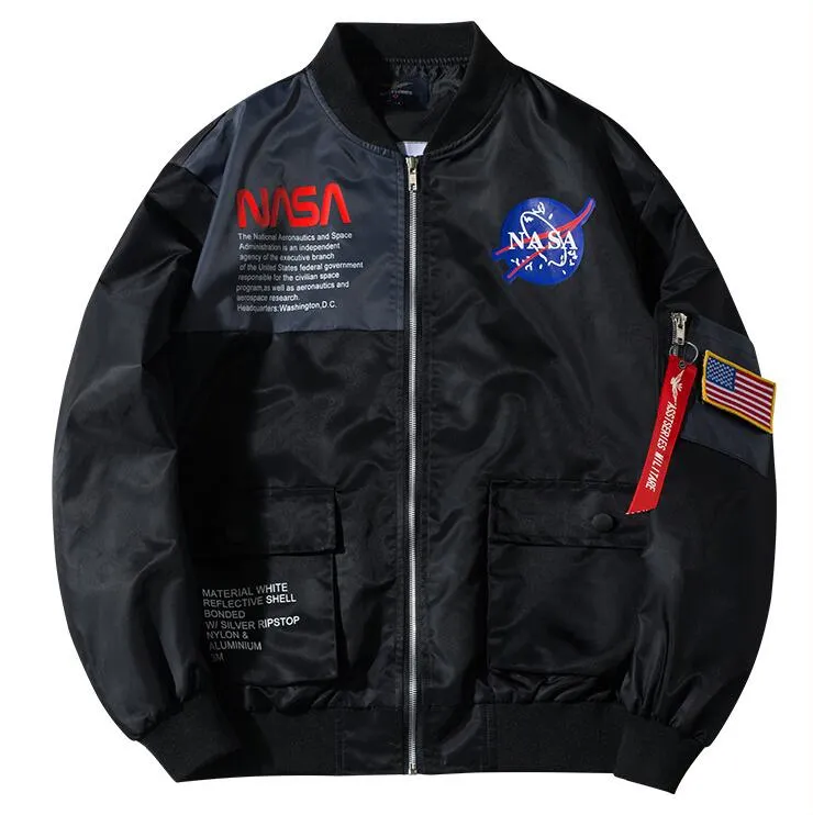 Hot koop stylist jassen bovenkleding ma1 vlucht pilot bomber jas mannen vrouwen windbreker honkbal winterjas heren jas maat S-4XL